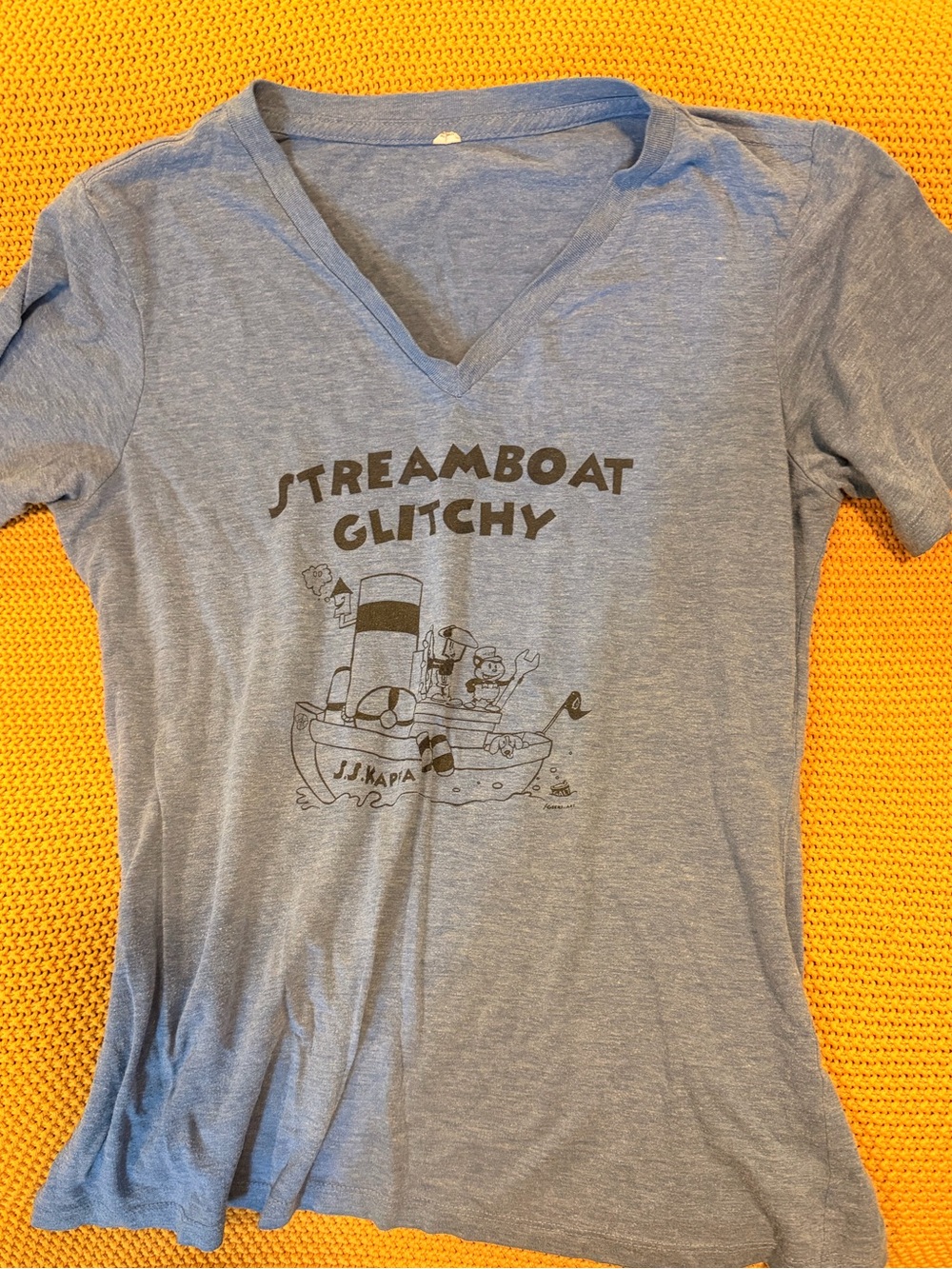 Twitch Tshirt - Streamboat Glitchy Women’s XS